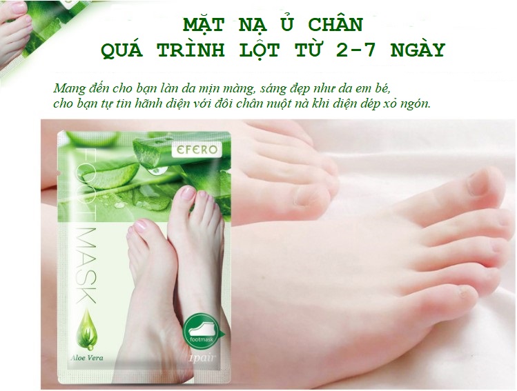 Mặt Nạ Ủ Chân Tẩy Tế Bào Chết