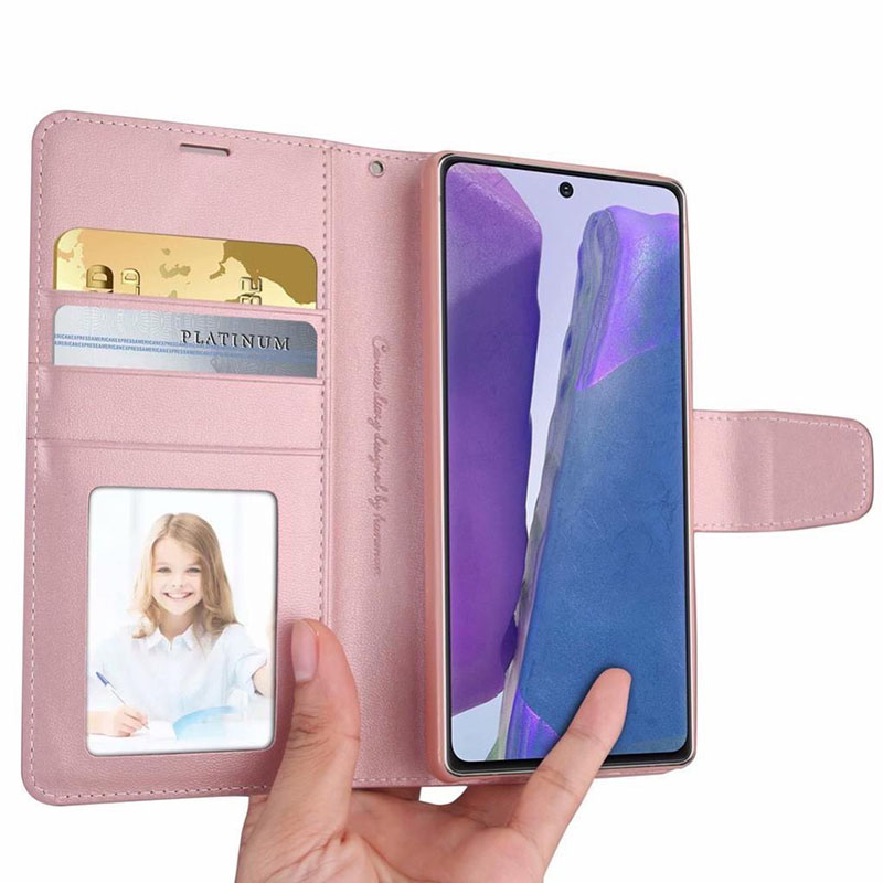 [Bao Xịn] Bao da dạng ví Hanman Samsung S22, S22 Plus, S22 Ultra, S21, S21 Plus, S21 Fe, S21 Ultra, S20, S20 Plus, S20 Fe, S20 Ultra, Note 20, Note 20 Ultra, Note 10, Note 10 Plus có nắp gập, ngăn đựng thẻ ATM tiền tiện lợi, cao cấp