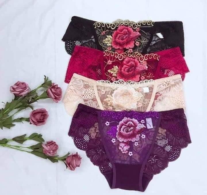COMBO 5  QUẦN CHIP REN CAO CẤP