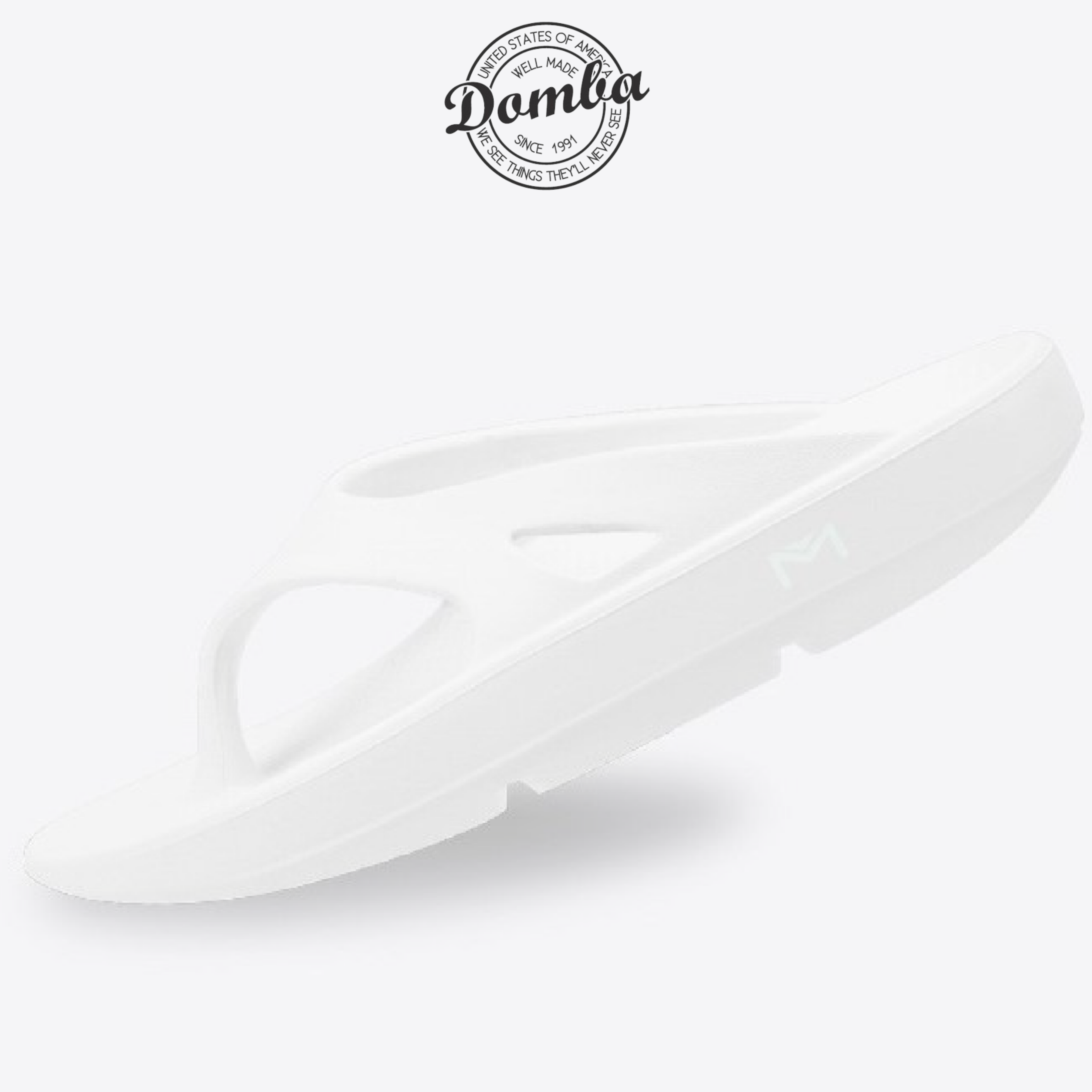 Dép xỏ ngón Domba Moss+ Trắng (White) MO-3207