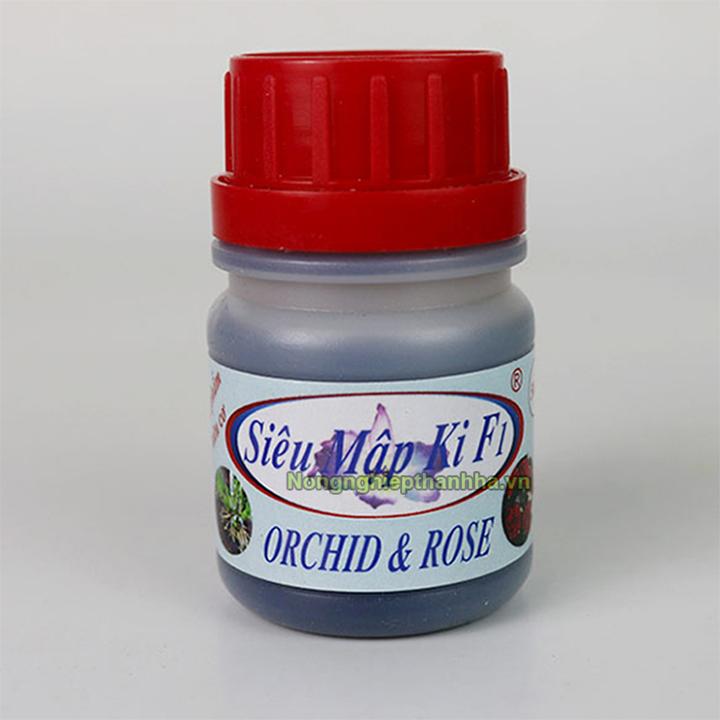 Phân bón dưỡng mập ki F1 Orchid & Rose - Lọ 50ml