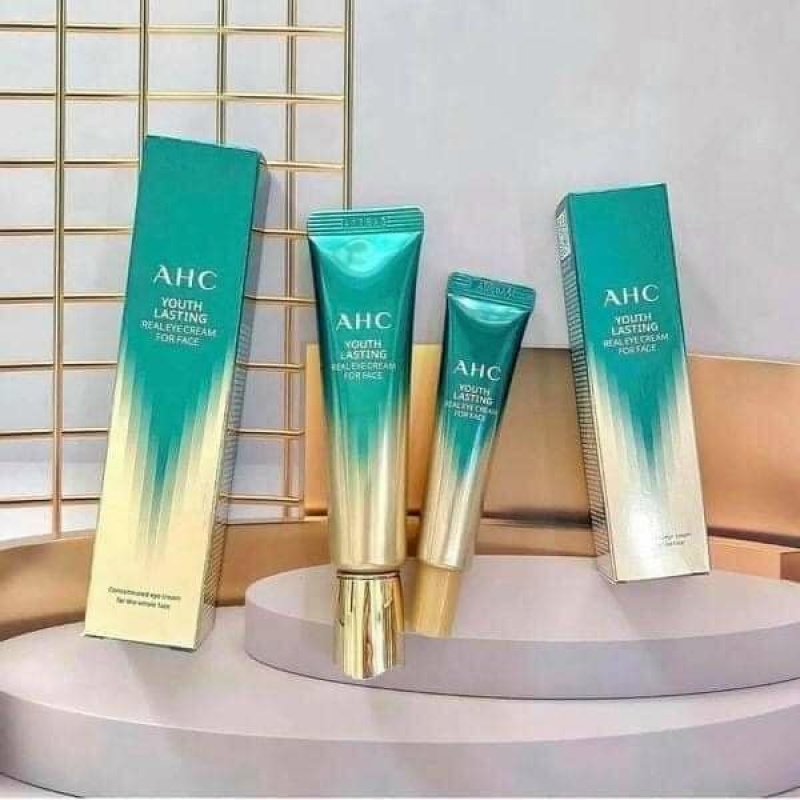 Kem Mắt AHC Ageless Real Eye Cream For Face 12ml &30ml Hàn Quốc nhập khẩu