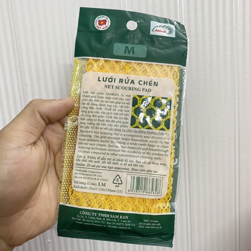 Lưới Rửa Chén Cao Cấp Samran