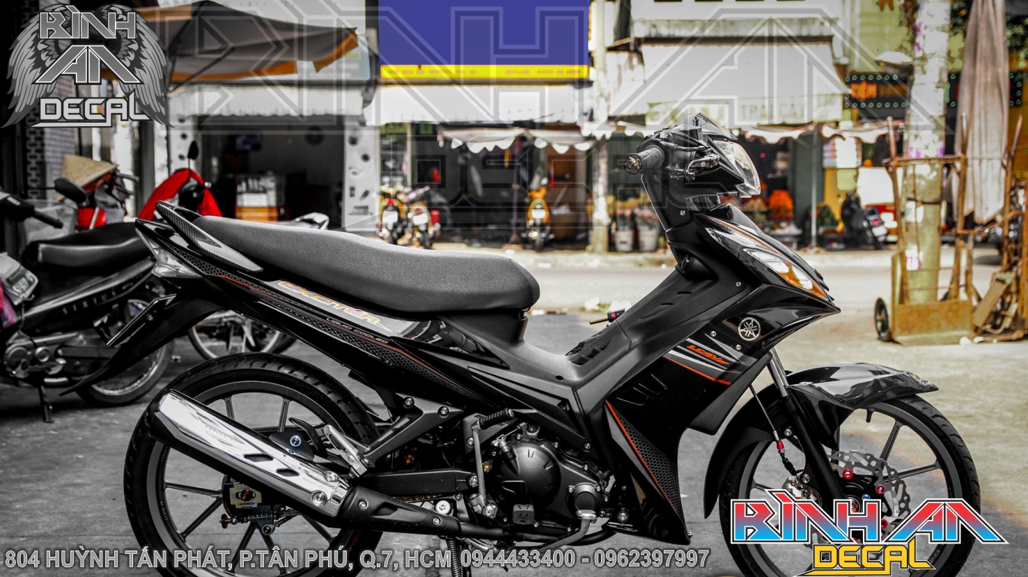 tem rời EXCITER 2010 - Đen
