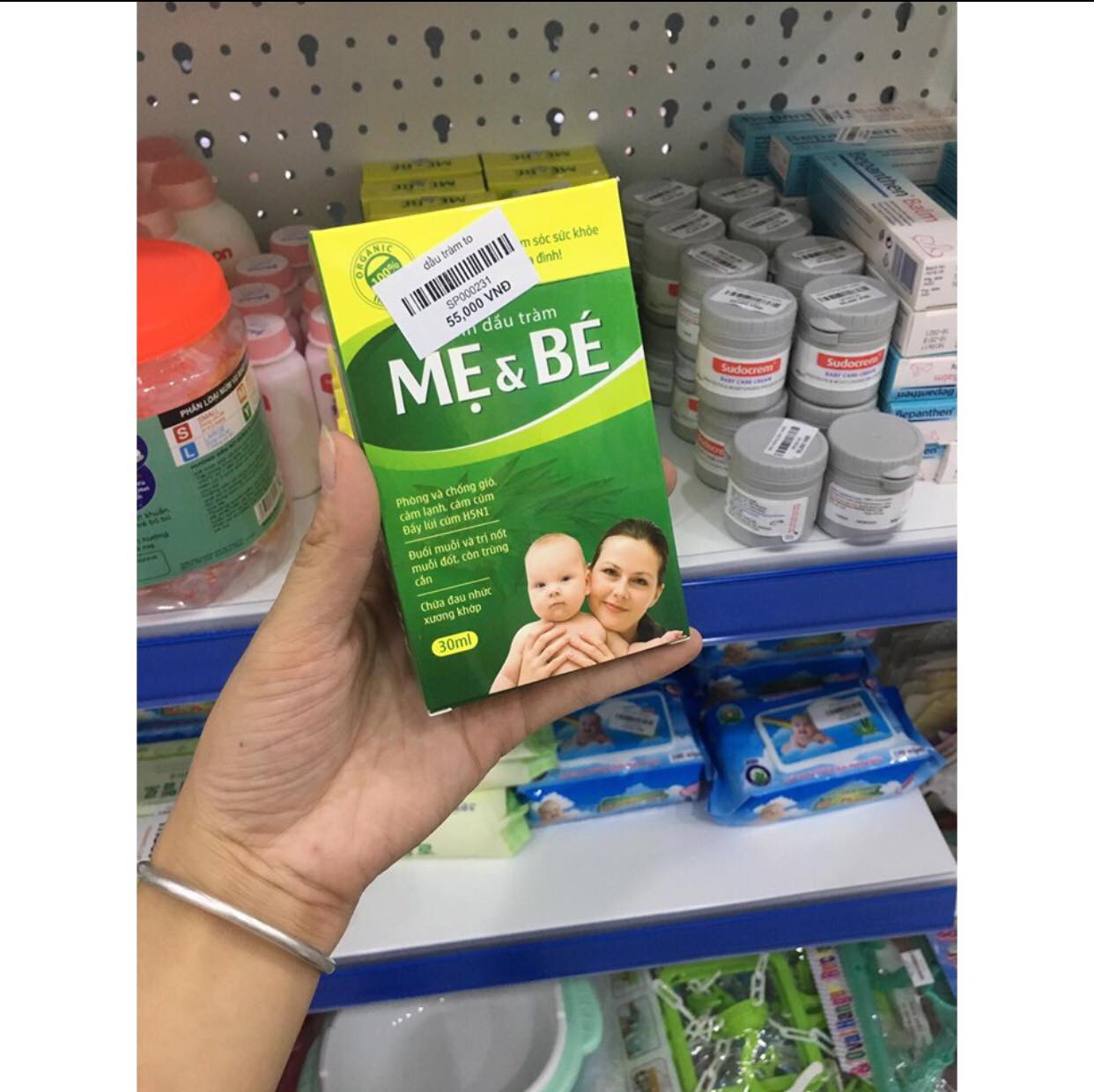 Tinh dầu tràm Mẹ và Bé hộp 30ml