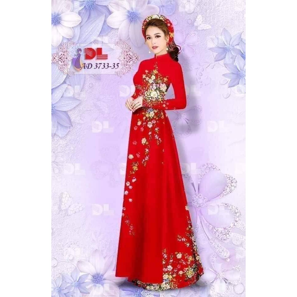 Áo Dài May Sẵn In 3D