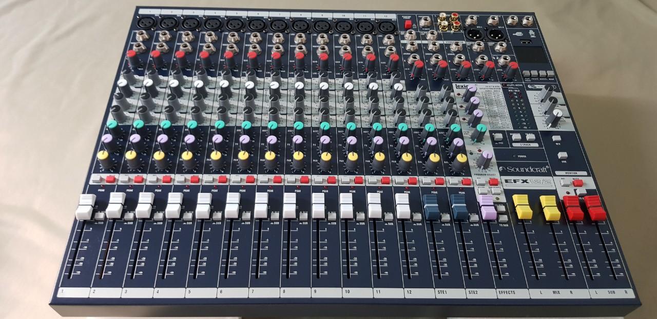 [HCM]Mixer SoundCraft EFX 12/2 Bluetooch USB