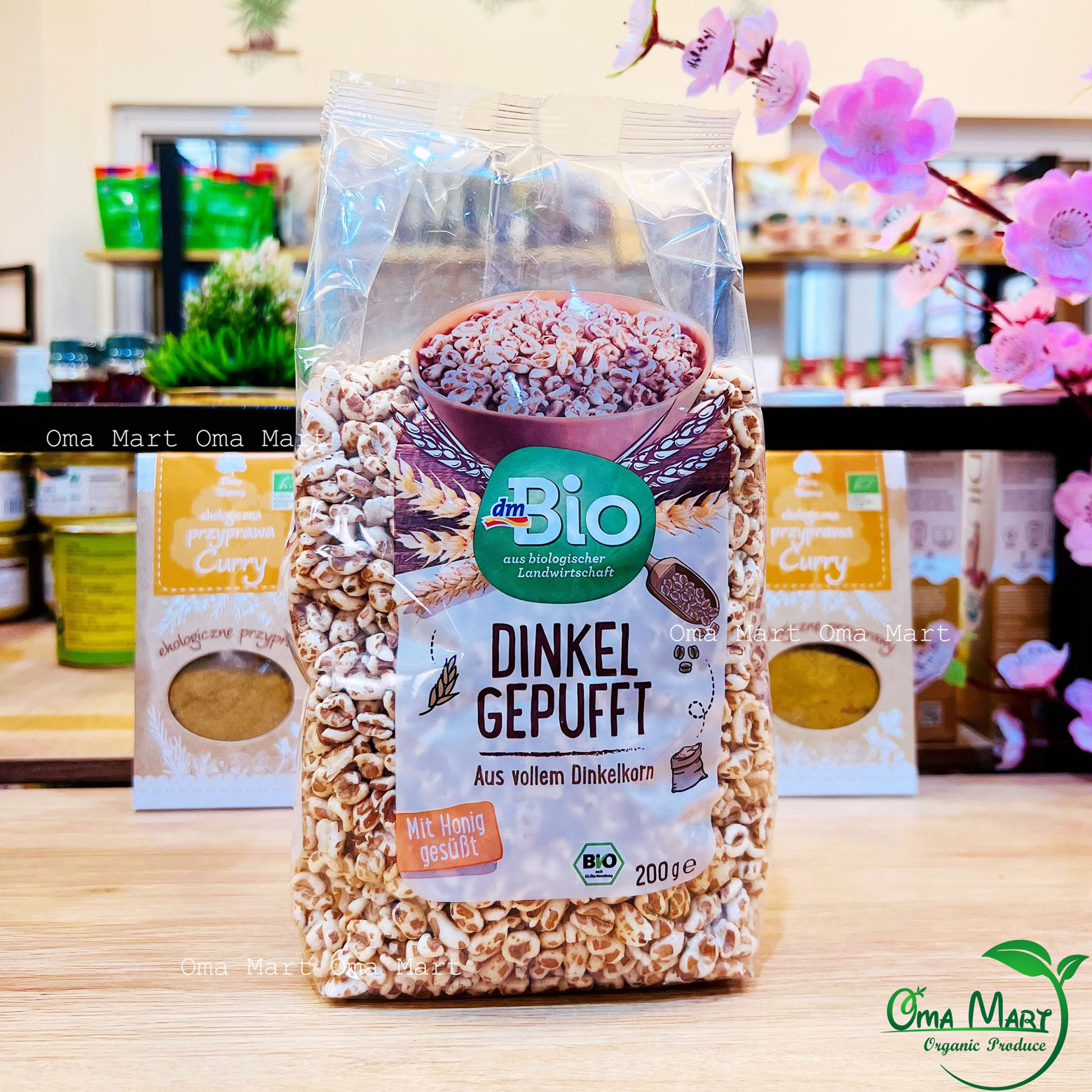 Bỏng Lúa Mì Hữu Cơ DmBio 200g