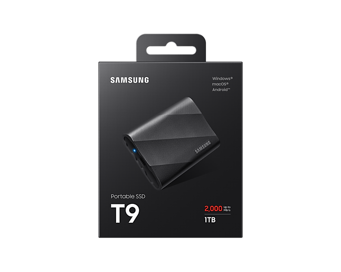[MIỄN PHÍ VẬN CHUYỂN] Ổ cứng di động Samsung SSD T9 - Đen