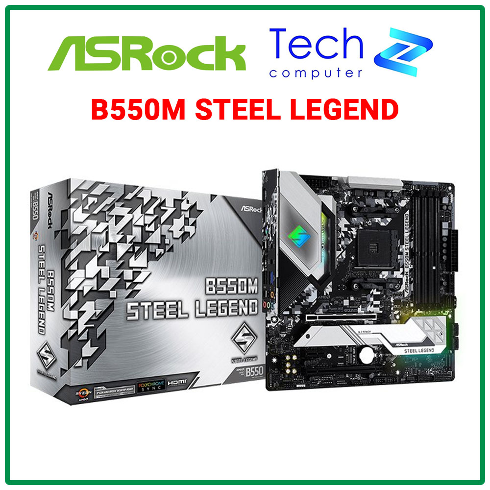 Mainboard ASROCK B550M STEEL LEGEND
