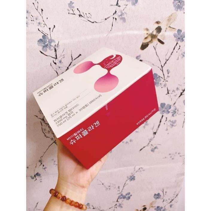 Nước uống đẹp da VB collagen hộp 30 ống