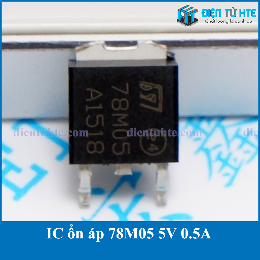Bộ 10 IC nguồn 78M05 5V 0.5A TO-252