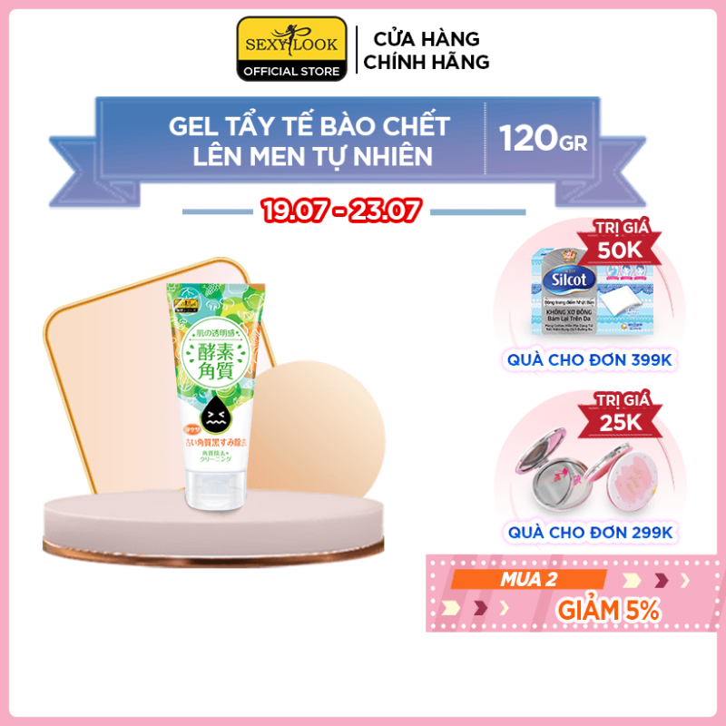 Gel Tẩy Tế Bào Chết SEXYLOOK Lên Men Tự Nhiên giá rẻ
