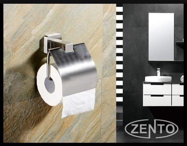 Lô giấy vệ sinh inox 304 Zento HC1261