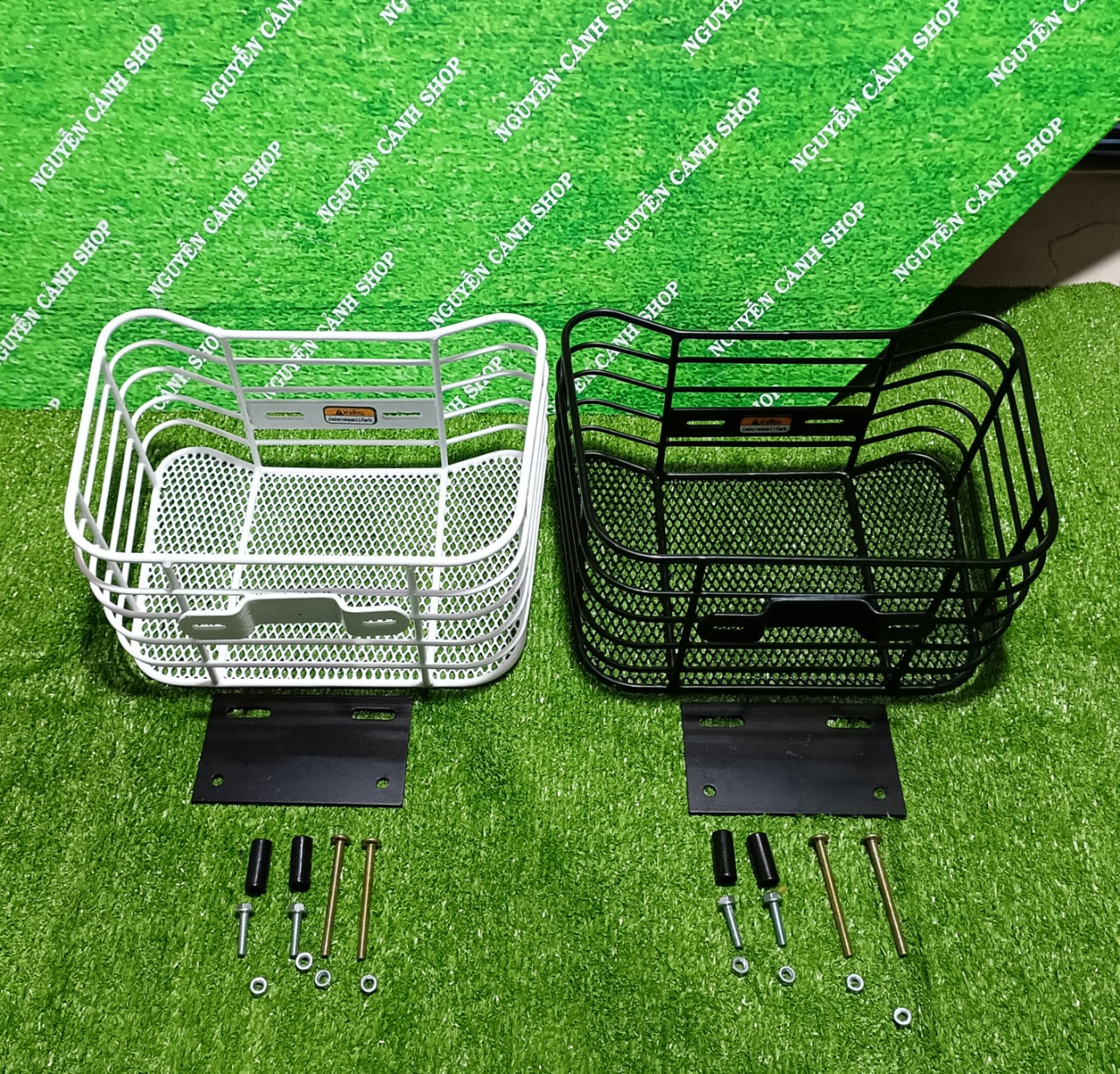 Rổ xe scoopy mẫu V2 Vuông