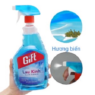 Nước lau kiếng Gift Dung dịch lau kiếng siêu sạch