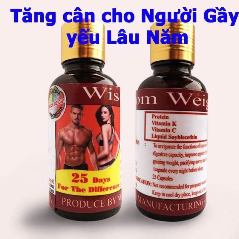 Viên Uống Tăng Cân Cơ Bắp Wisdom Weight