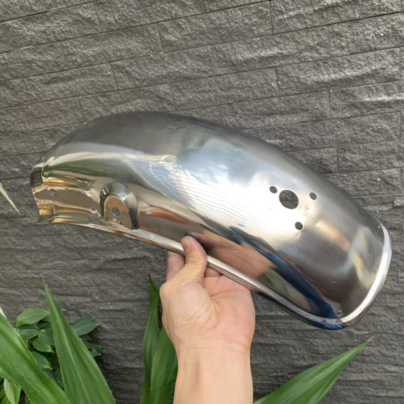 [HCM]Dè Inox Sáng Bóng Gắn Xe Classic [ Dè sau ]
