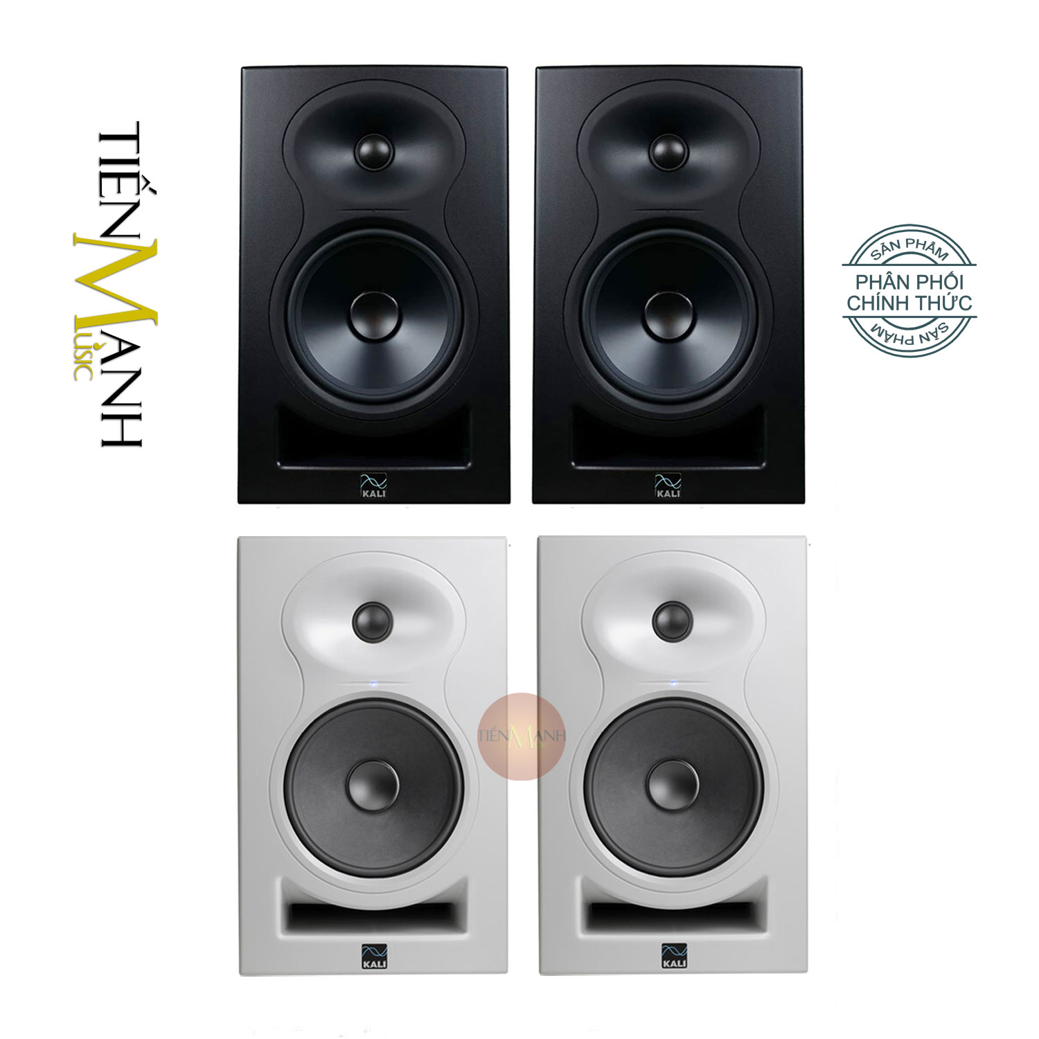 Potassium audio LP-6 version 2 monitor speaker audio player powered studio monitor speaker LP6 pair