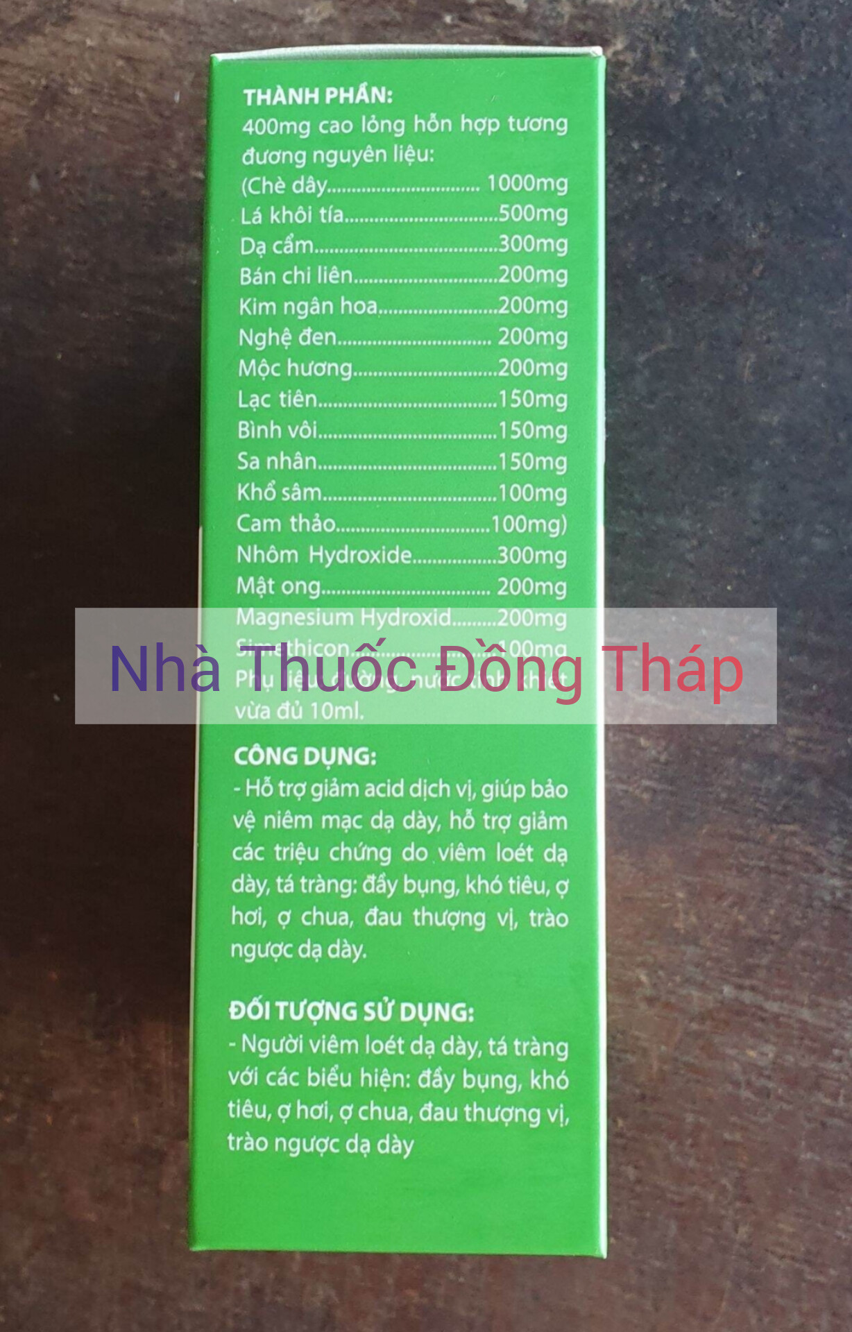 GASTRO - DUNG DỊCH DẠ DÀY