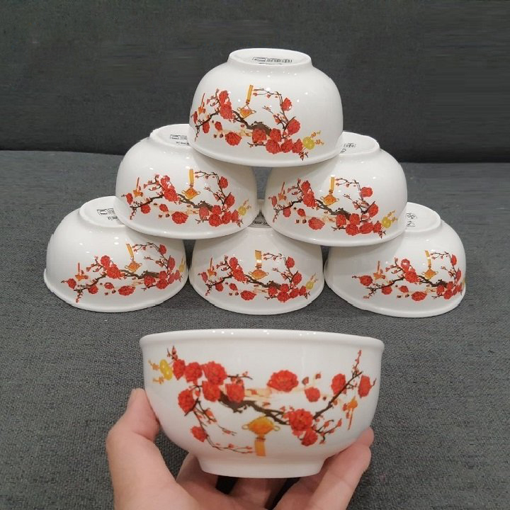 [HCM]bộ 6 chén sứ ăn cơm - bộ 6 chén sứ ăn cơm