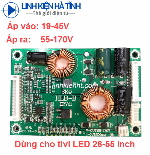 Mạch độ cao áp tivi led bo cao áp led tivi 26-55'