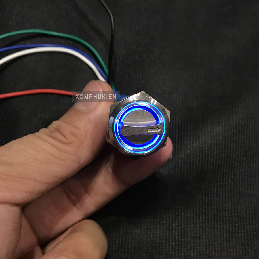 [HCM]Công Tắc Led Vặn Xoay On Off [ Led ngẫu nhiên ]