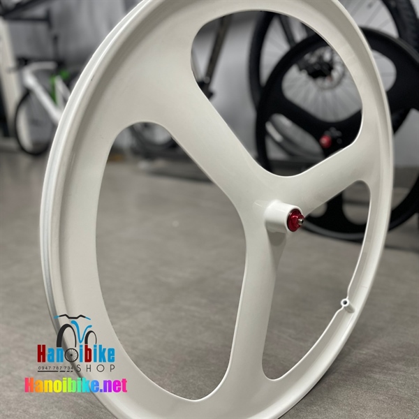Vành xe đạp Fixed Gear 3 đao trước Noname không gân