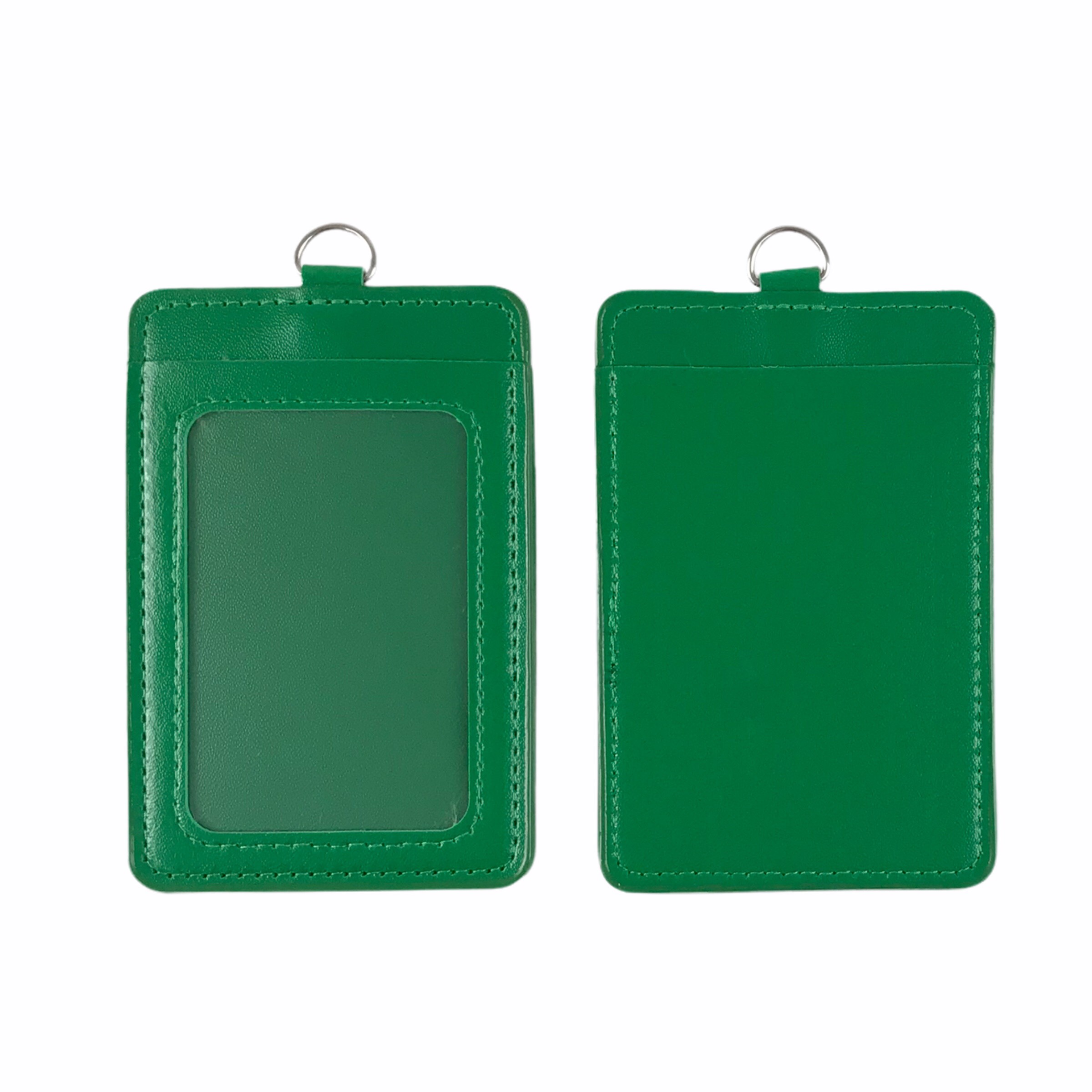 Bảng tên da 5.5x8.5cm 2 ngăn đứng (25)