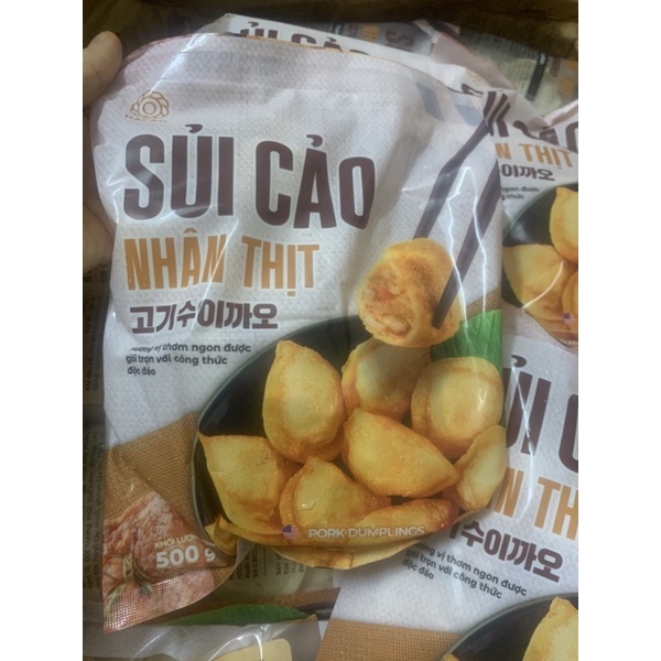 Sủi Cảo Nhân Thịt Foseca 500G (Giao Hàng Hn)