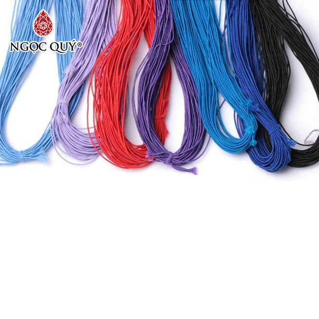 Bó dây thun co giản 0.8mm - Ngọc Quý Gemstones