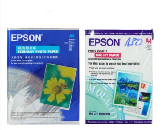 Giấy in ảnh – giấy in màu EPSON A4 130gsm,230gsm