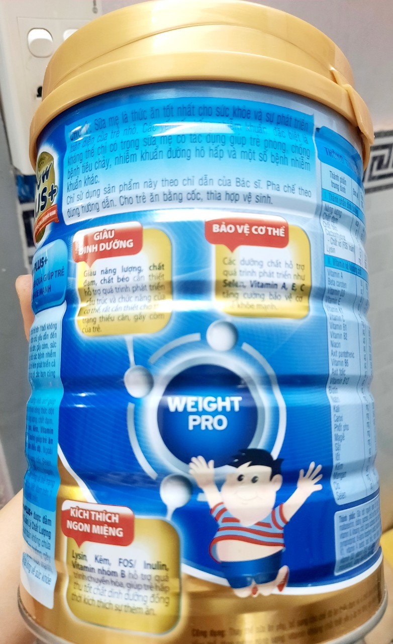 Sữa Nutifood Grow Plus xanh - 900g