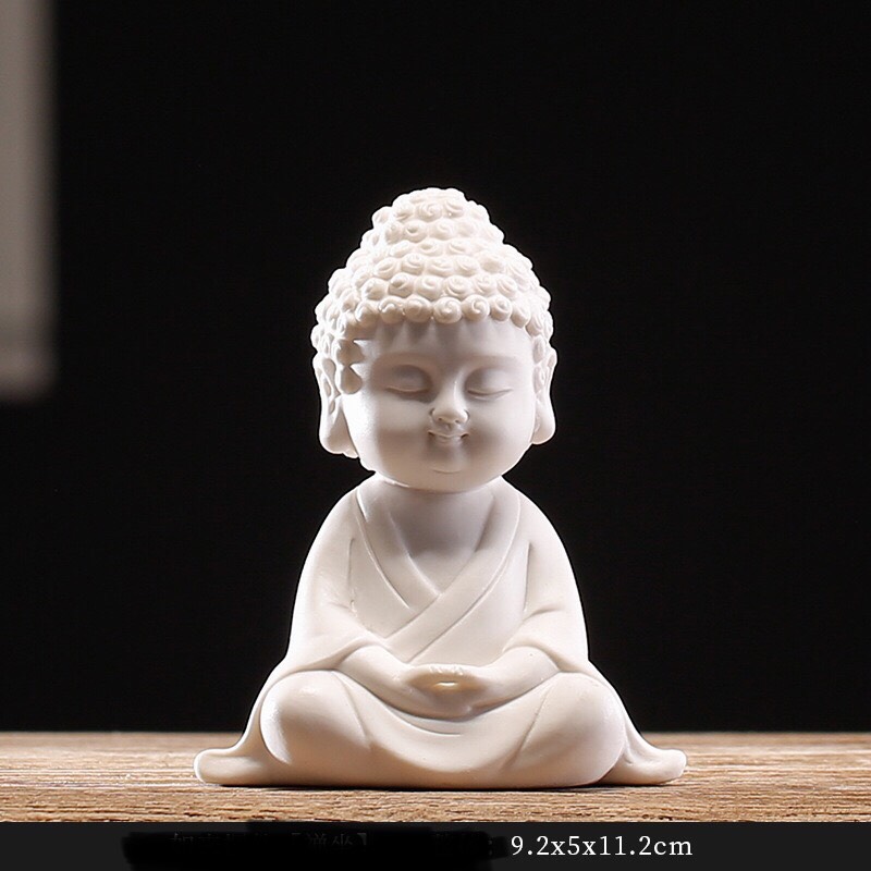 Tượng Phật Chibi - gốm xứ cao cấp