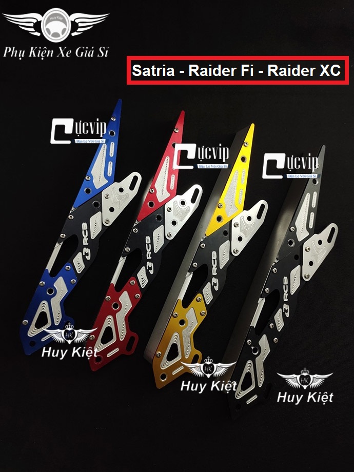 Catte che sên nhôm cnc cho xe raider satria ms1580