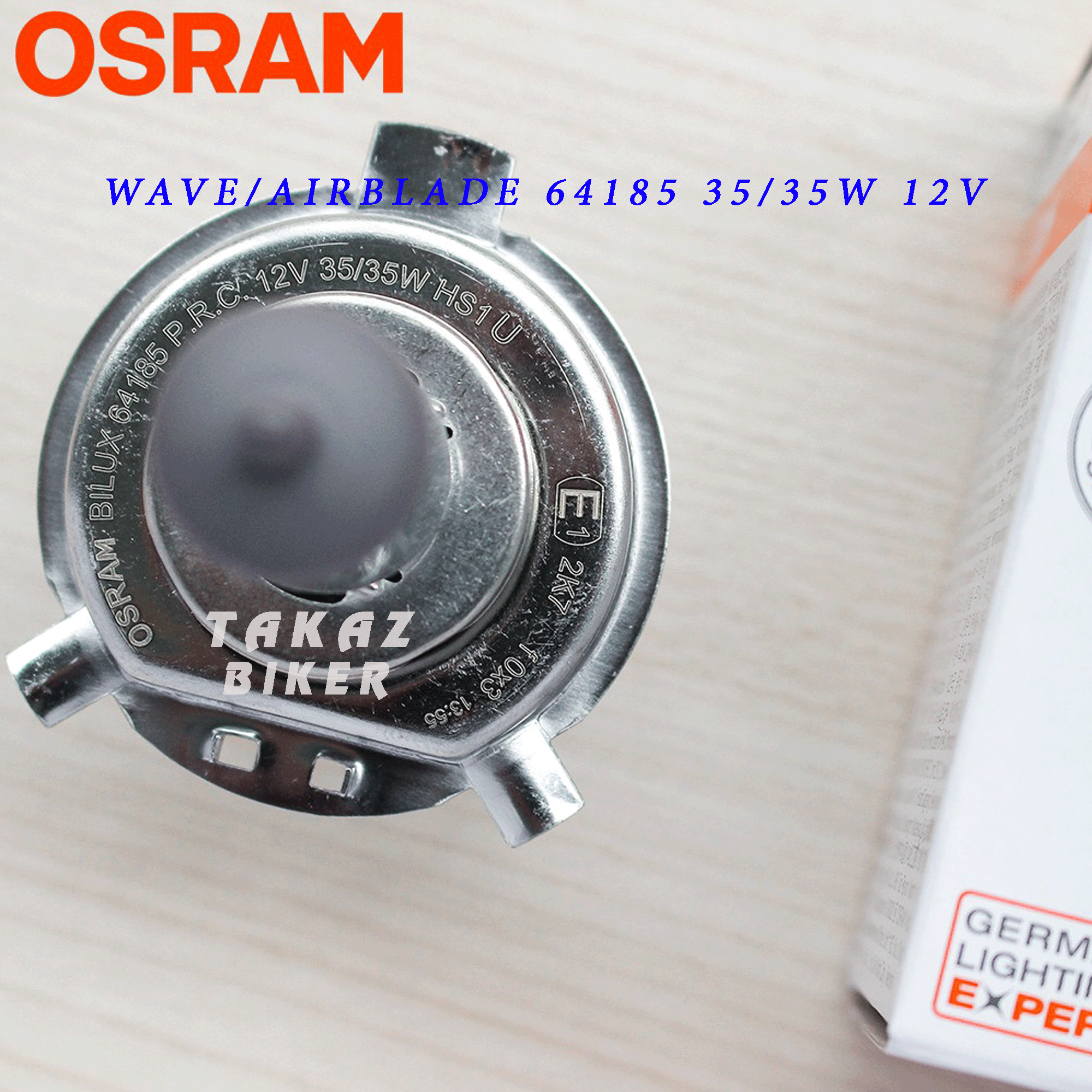 [HCM][ HS1 - 35W ] Bóng đèn OSRAM Halogen HS1 Wave - RS - Exciter - Airblade
