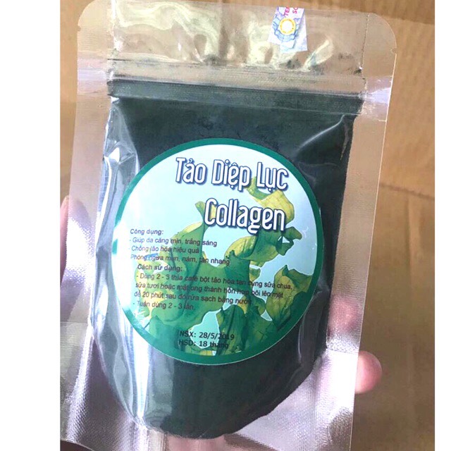 Bột tảo 100g  đắp mặt hanmade [ChiChi Boutique]