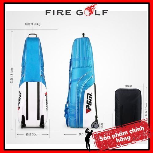Túi golf hàng không cao cấp PGM HKB008 CHÍNH HÃNG bảo vệ bộ gậy khi đi máy bay