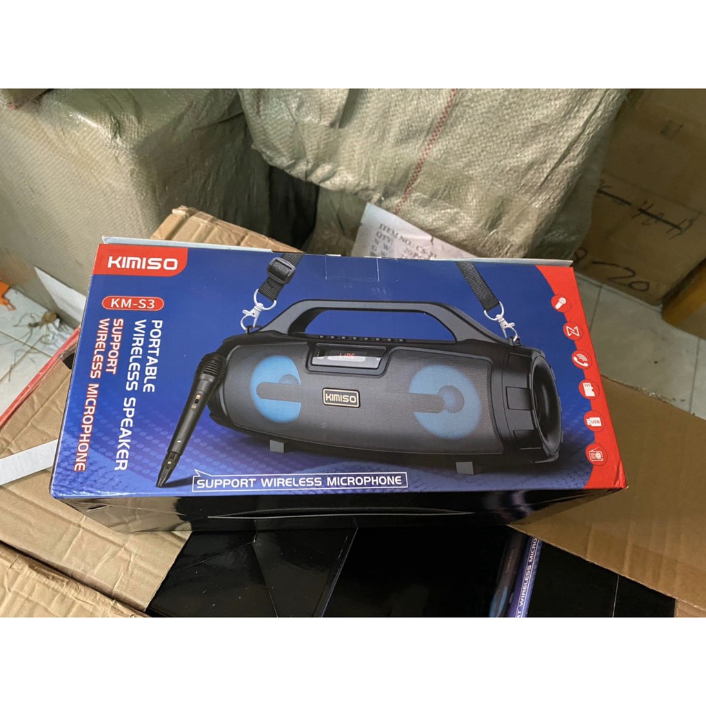 Loa karaoke Kimiso km-S3 tặng kèm Mic dây