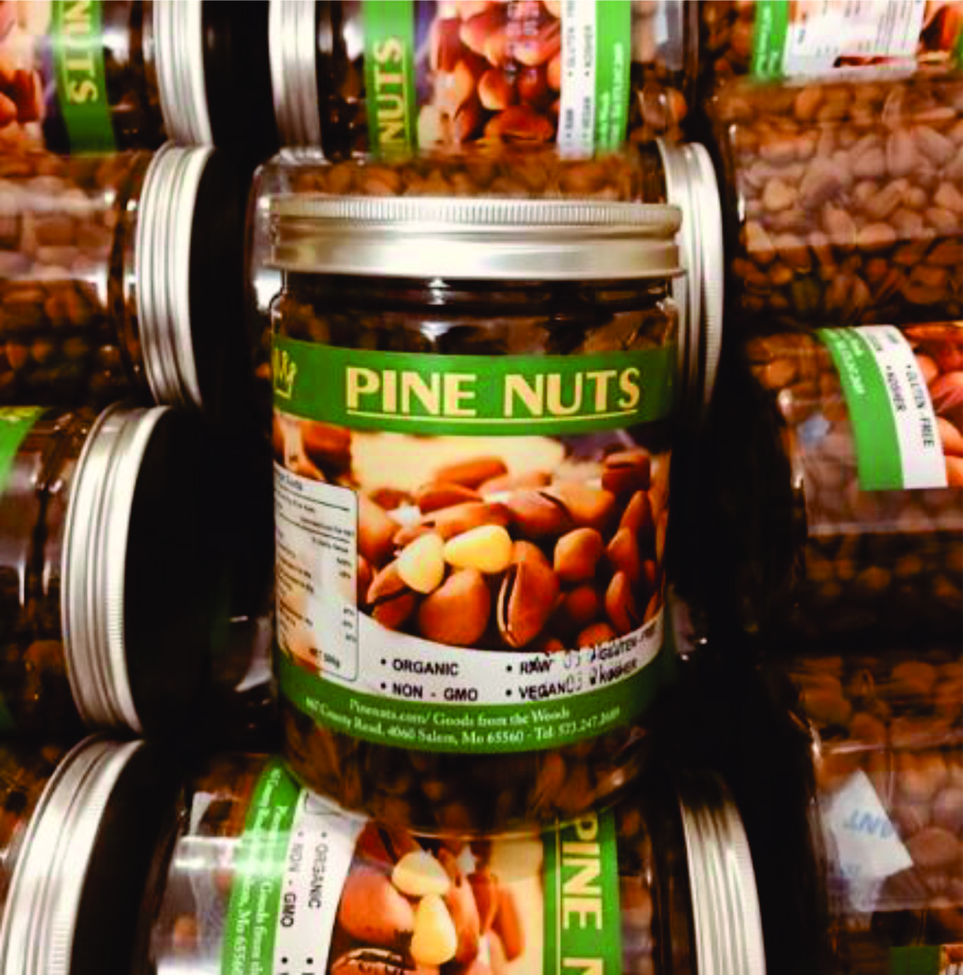 Hạt thông Mỹ 500g ngon