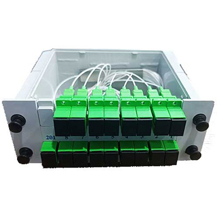 Bộ chia quang Splitter 1x16 SC/APC lắp sẵn box