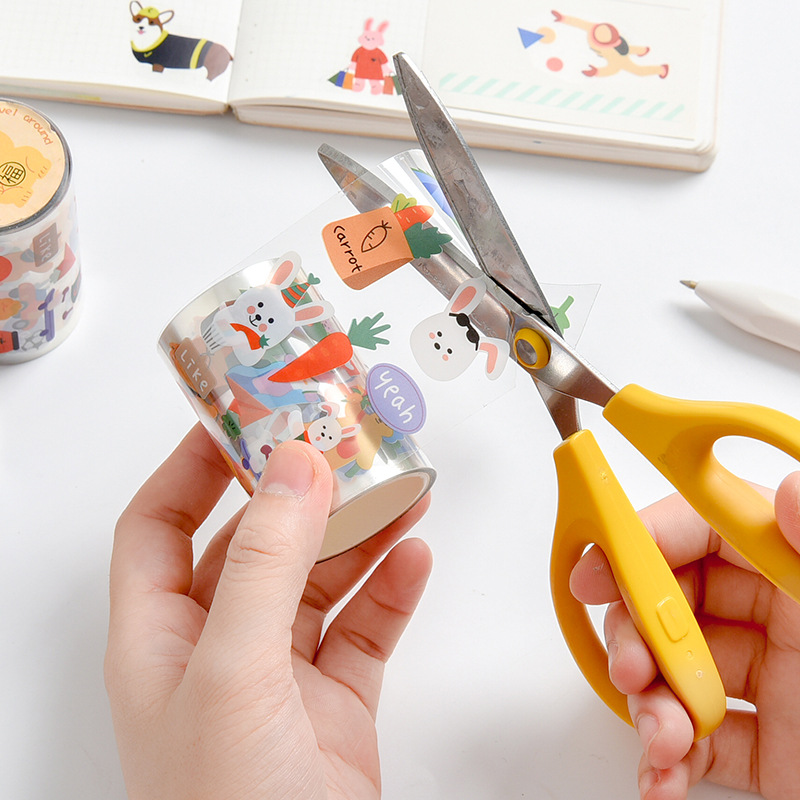 Cuộn tem sticker dài 3m nhiều chủ đề độc đáo