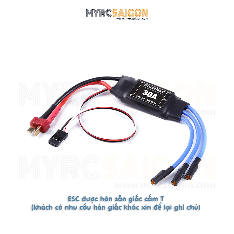 ESC Brushless XXD 30A / 40A Brushless (phiên bản mới 2021)