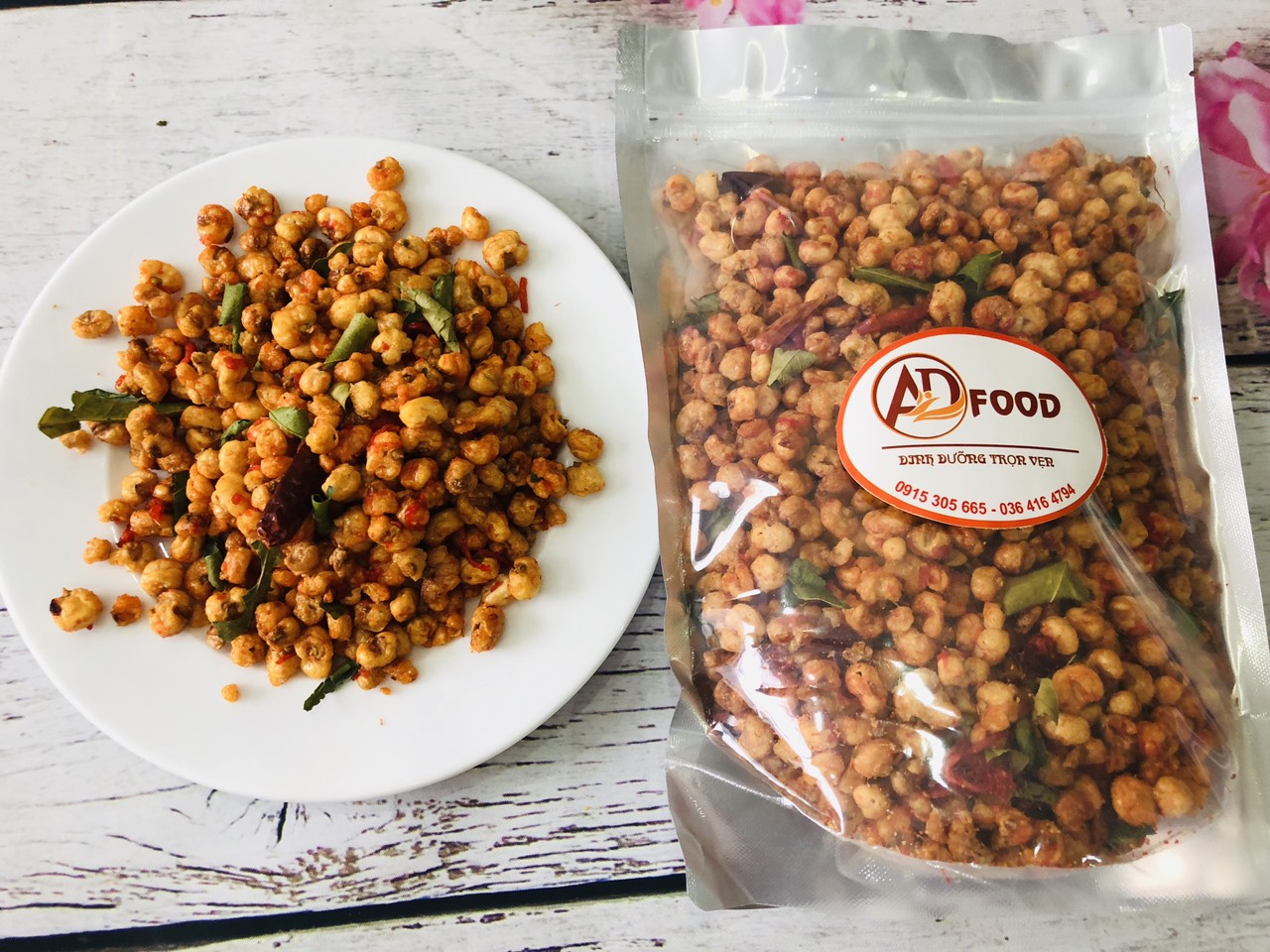 1kg bắp nếp sấy khô bò lá chanh_TiTiMart