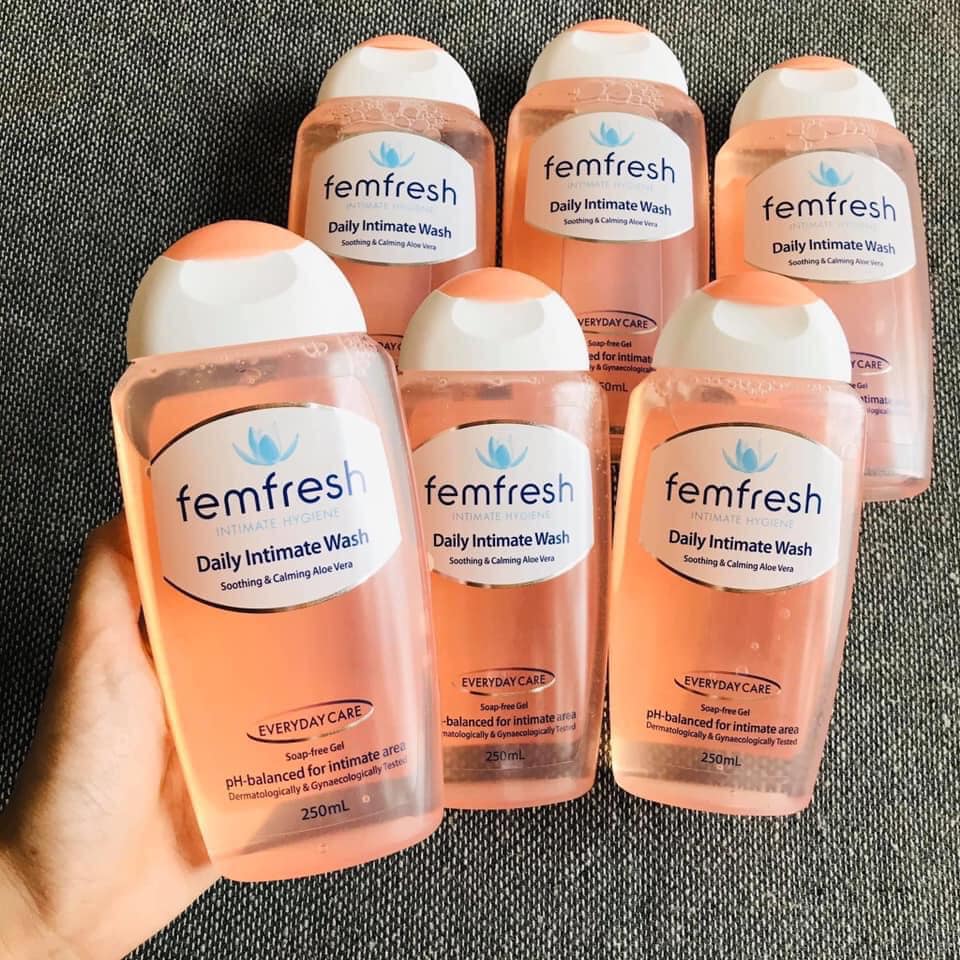 Femfresh dung dịch vệ sinh phụ nữ hàng ngày (250ml - màu cam)