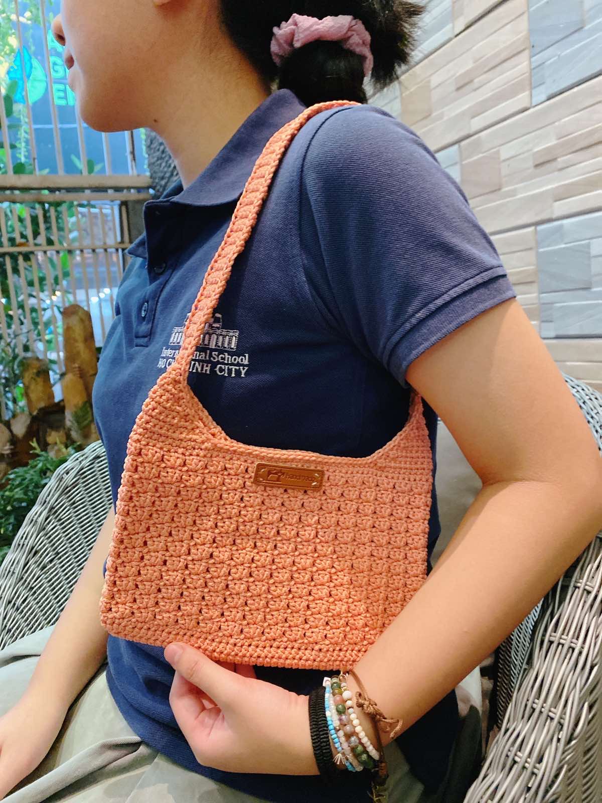 Túi đeo vai thời trang Hàn Quốc, Túi đeo vai handmade mẫu HOT 2023