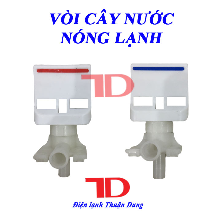 Combo 2 vòi NÓNG LẠNH thay thế bình nước nóng lạnh, vòi cho cây nước nóng lạnh - Điện Lạnh Thuận Dung