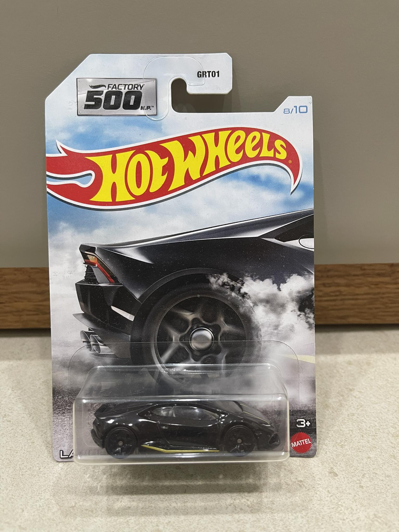Xe mô hình đồ chơi hotwheels cơ bản 1:64 - factory 500 - lamborghini huracan lp610-4