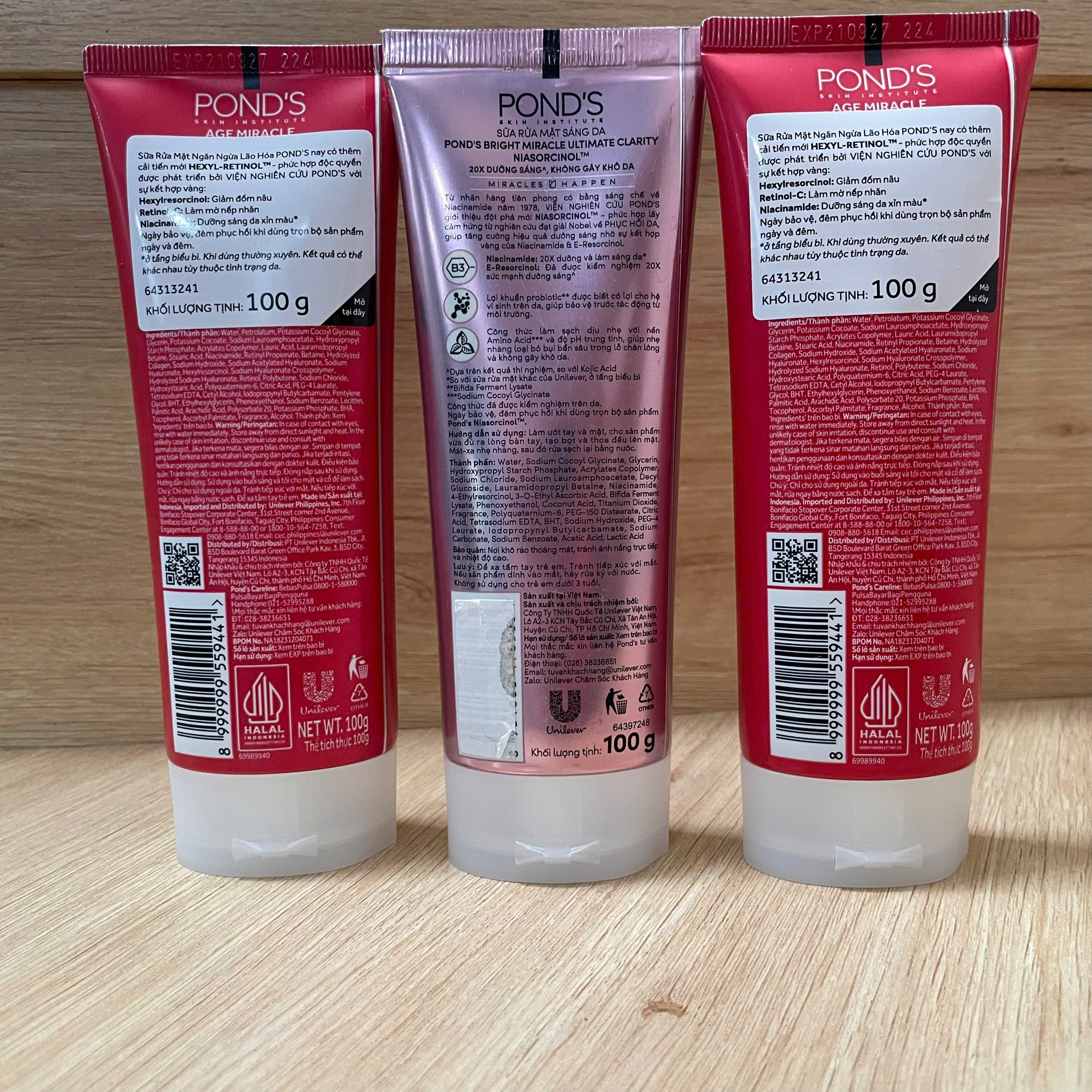 Sữa rửa mặt PONDS 100g