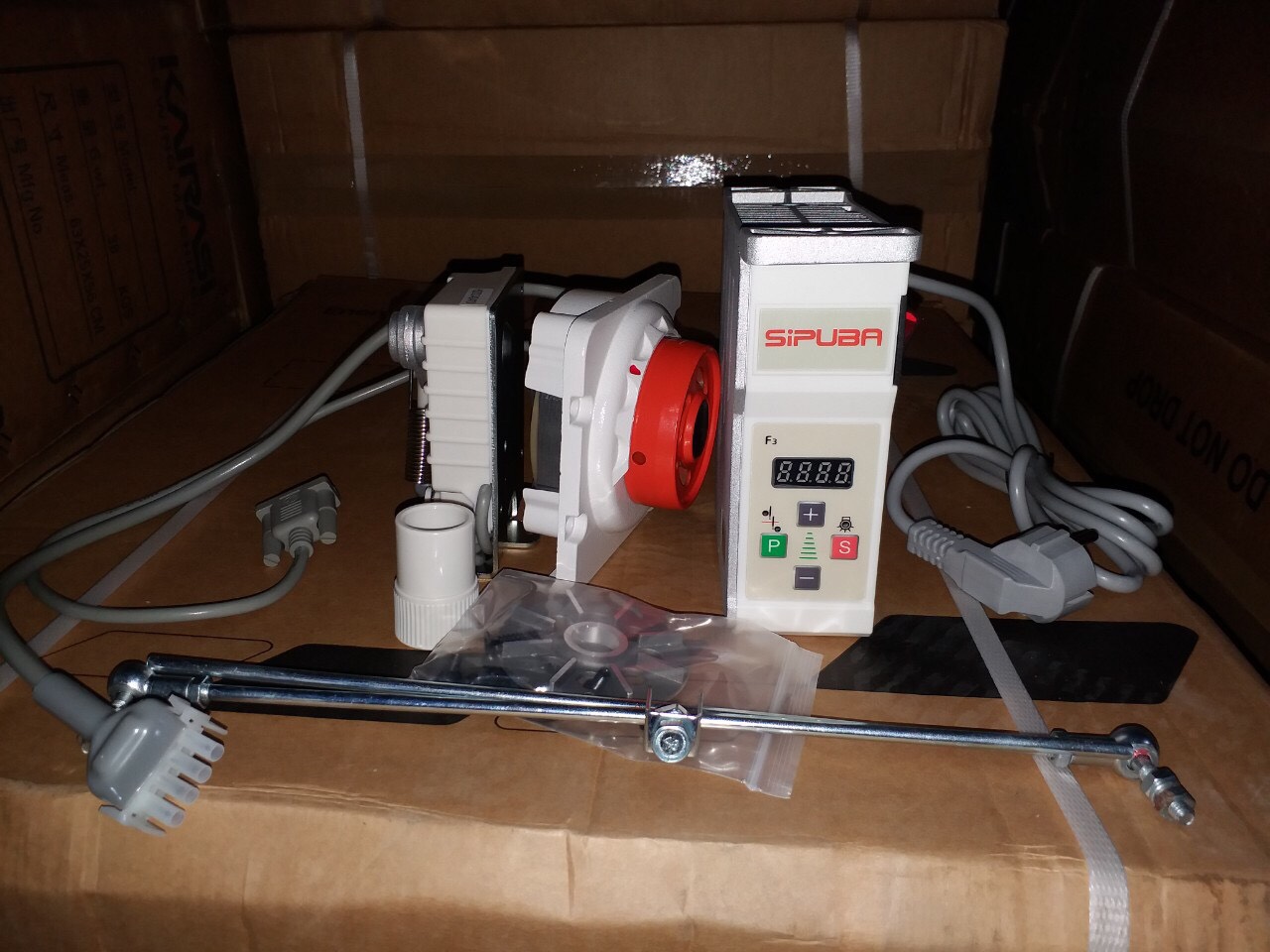 Motor máy may vắt sổ liền trục 747